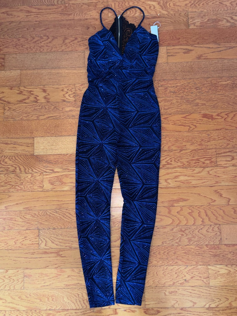 Sparkle Blue Jumpsuit